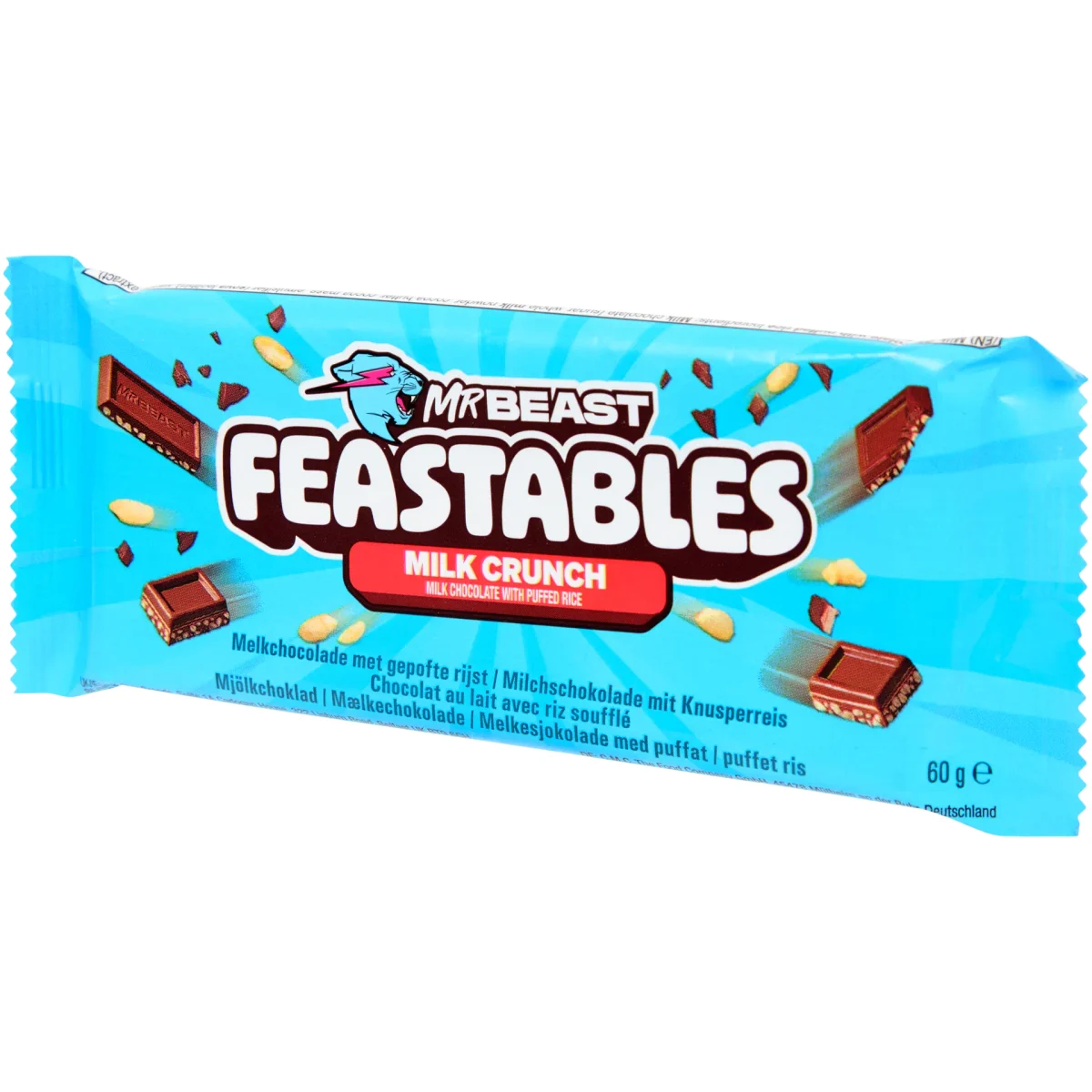 Feastables MrBeast Puffed Rice Crunch