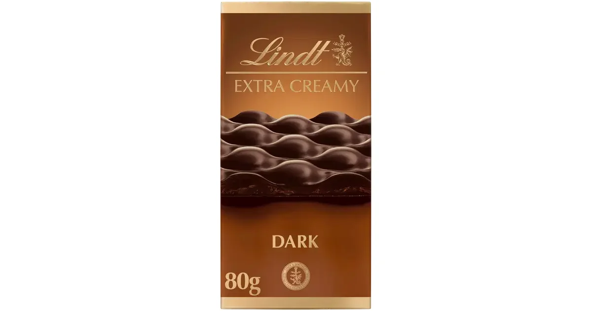 Lindt Extra Creamy dark 80g