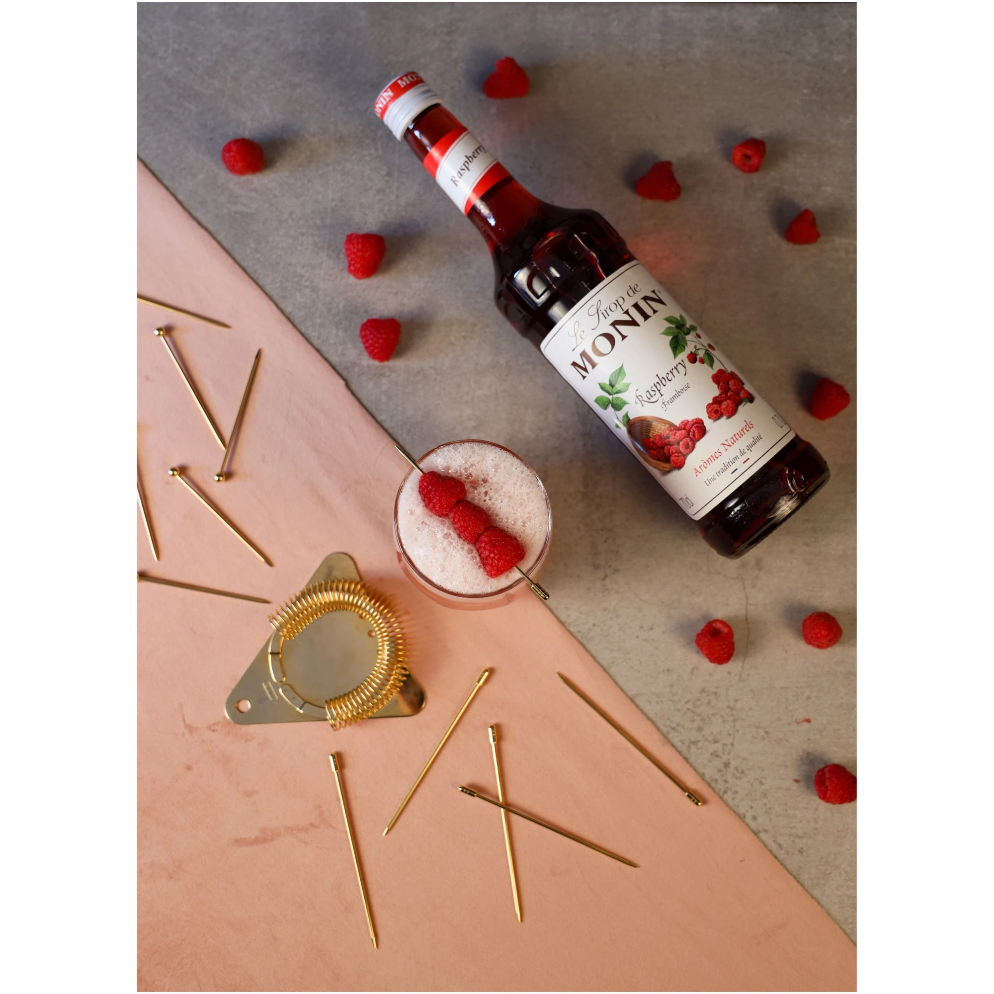 Monin Raspberry Syrup 700ml