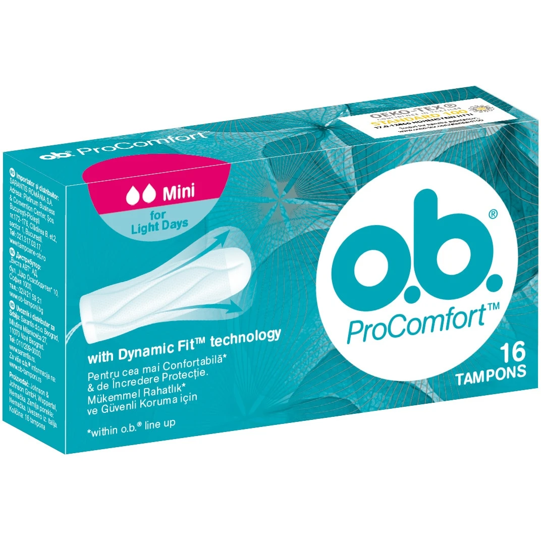 O.B. Pro Comfort Mini 16 Count