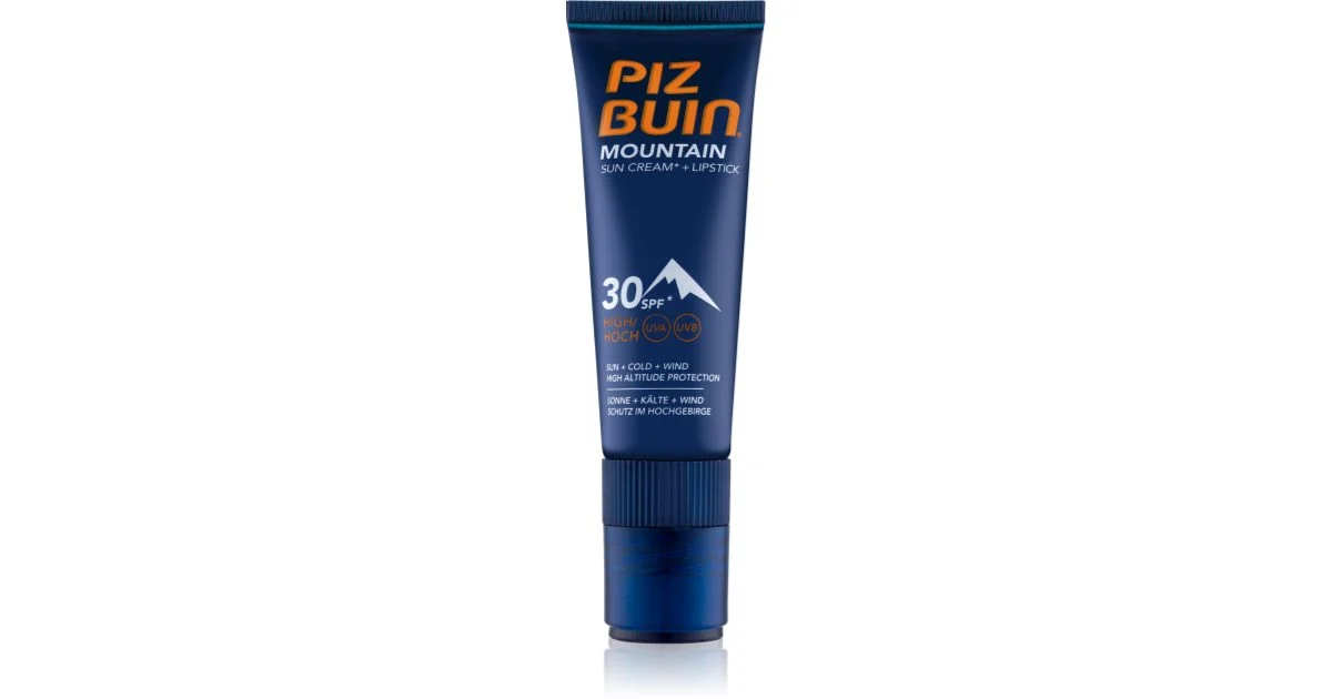 PizBuin - Sonnencreme + Lippenpflege Kombi Mountain LSF 30, 20ml