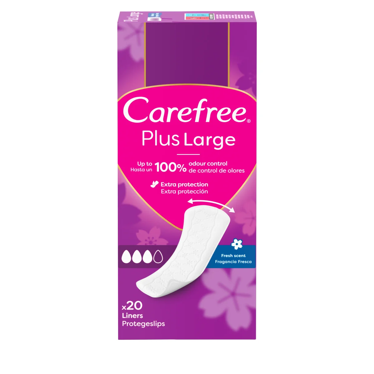 CAREFREE PL Large Fresh 20