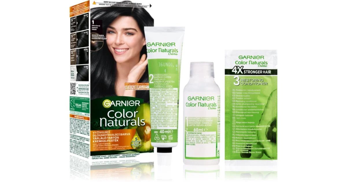 GARNIER COLOR NATURAL 1 ULTRA FEKETE