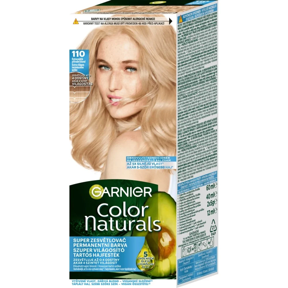 GARNIER COLOR NATURAL 110 EXTRA VILÁGOS TERMÉSZETES SZŐKE