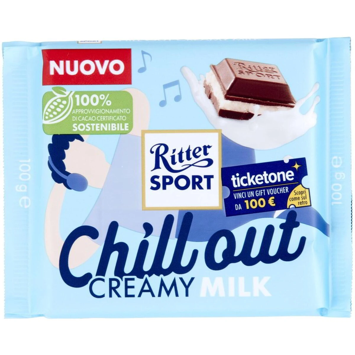 Ritter Sport Chill Out Creamy Milk 100g