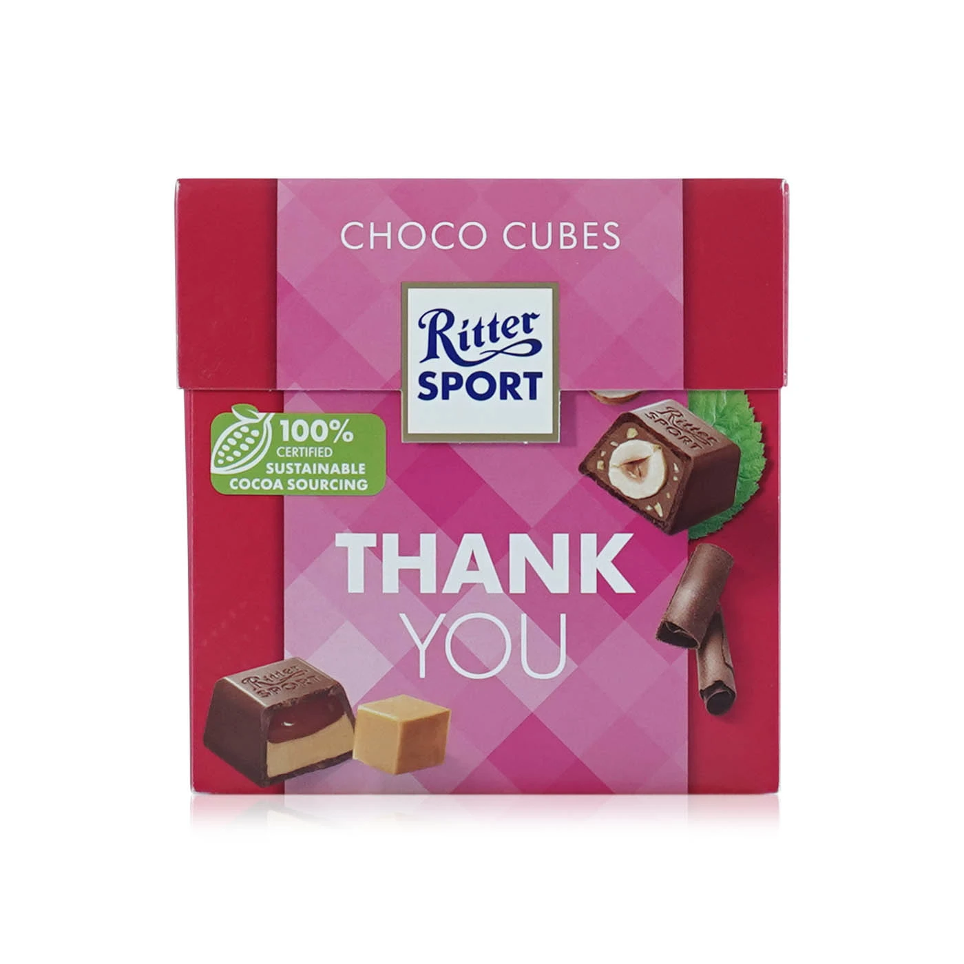 Ritter Sport Chocolate Cubes Thank You Gift Box 176g