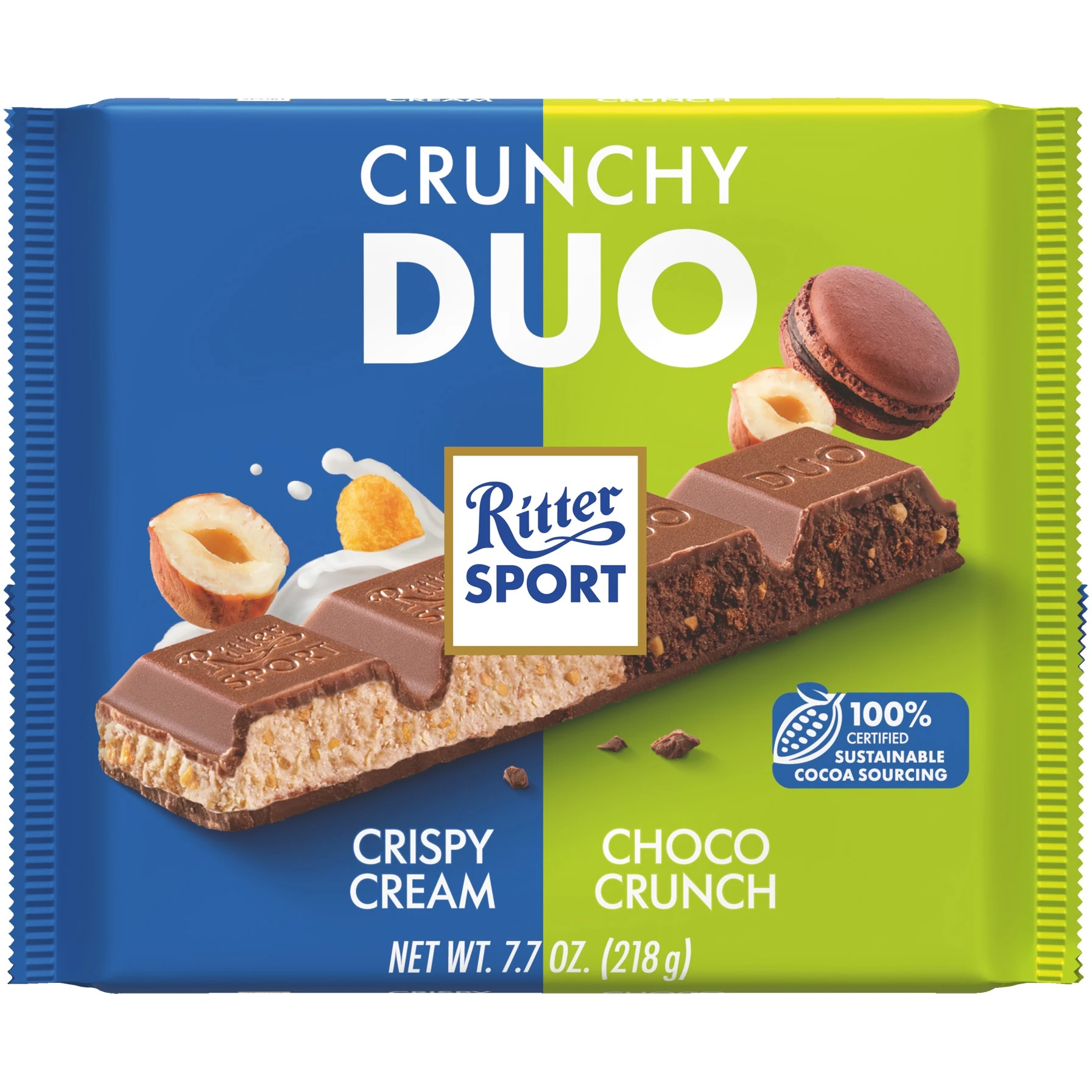 Ritter Sport Crunchy Duo 218g