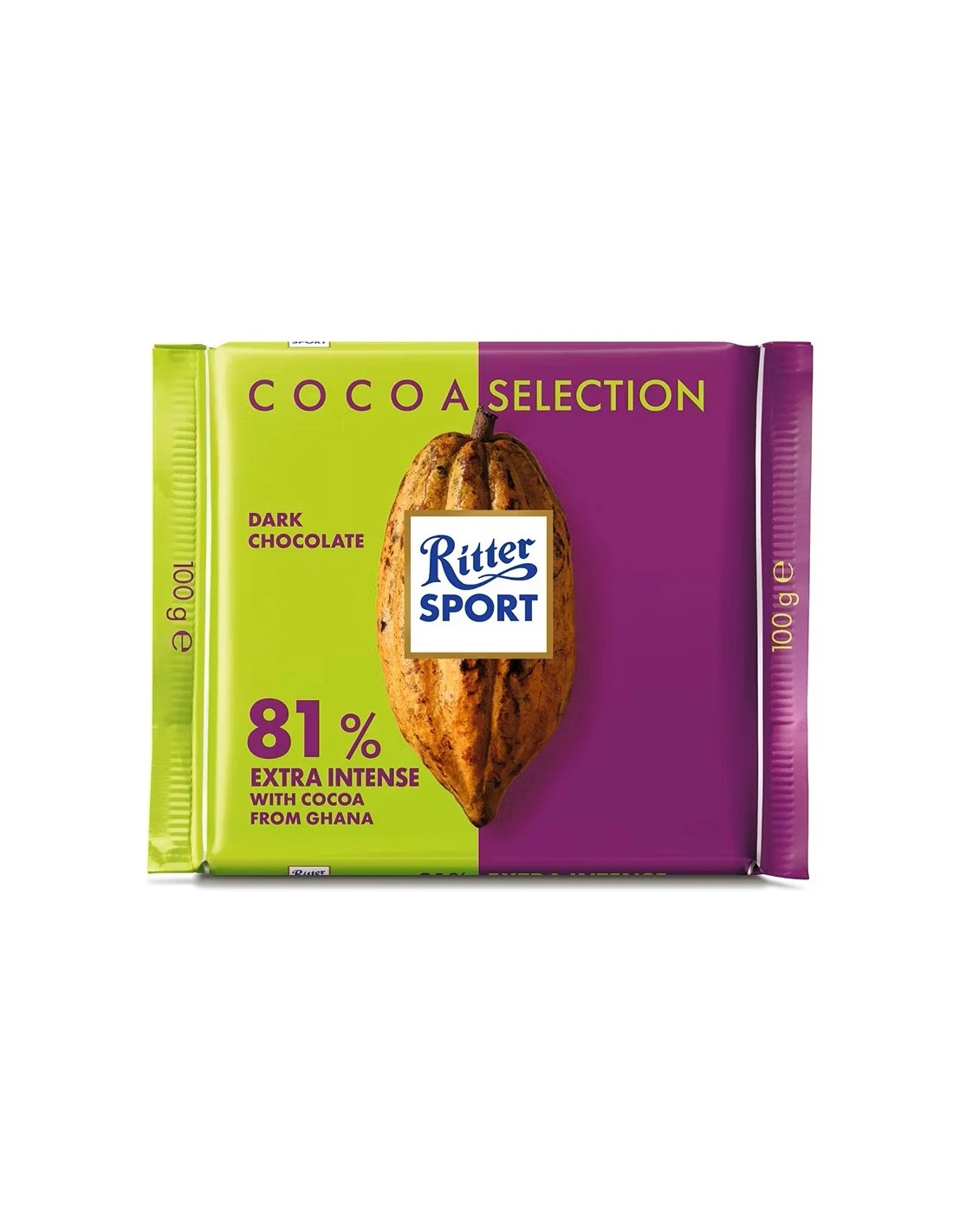 Ritter Sport Cocoa Class 81% Ghana Dark 100g