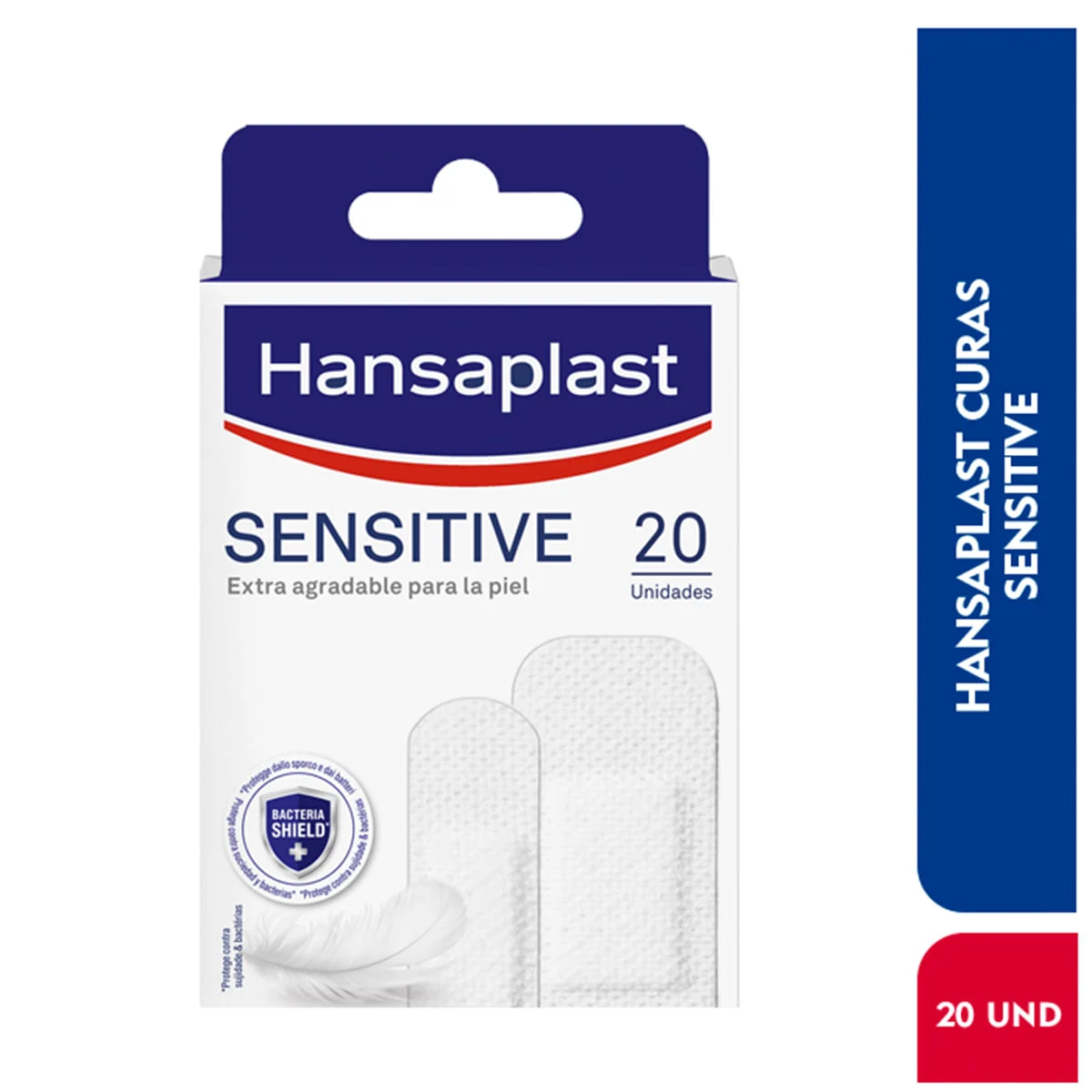Band-Aids for Sensitive Skin 20 pcs. HANSAPLAST 46041