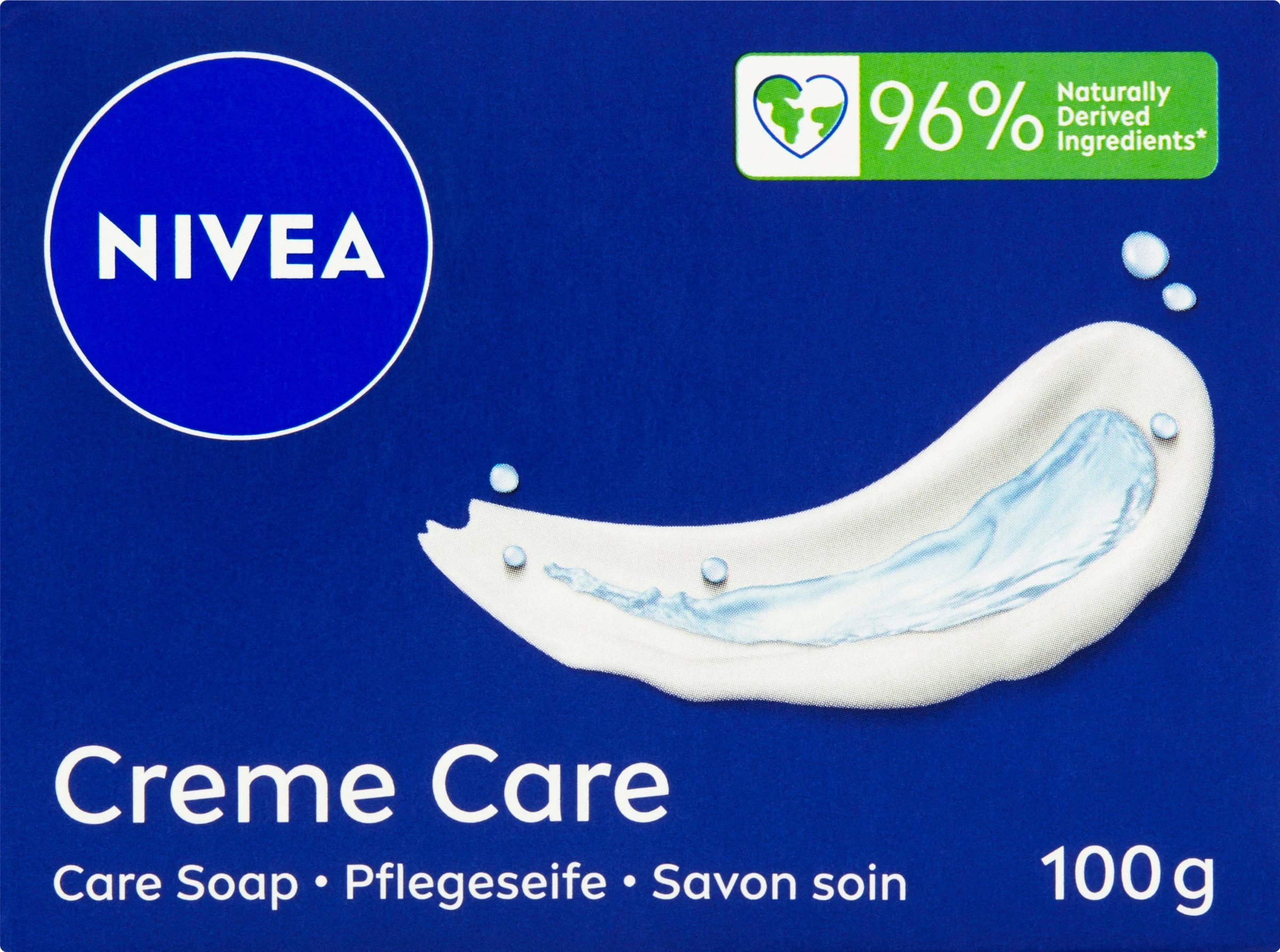 Nivea Bar Soap Cream Care 100g