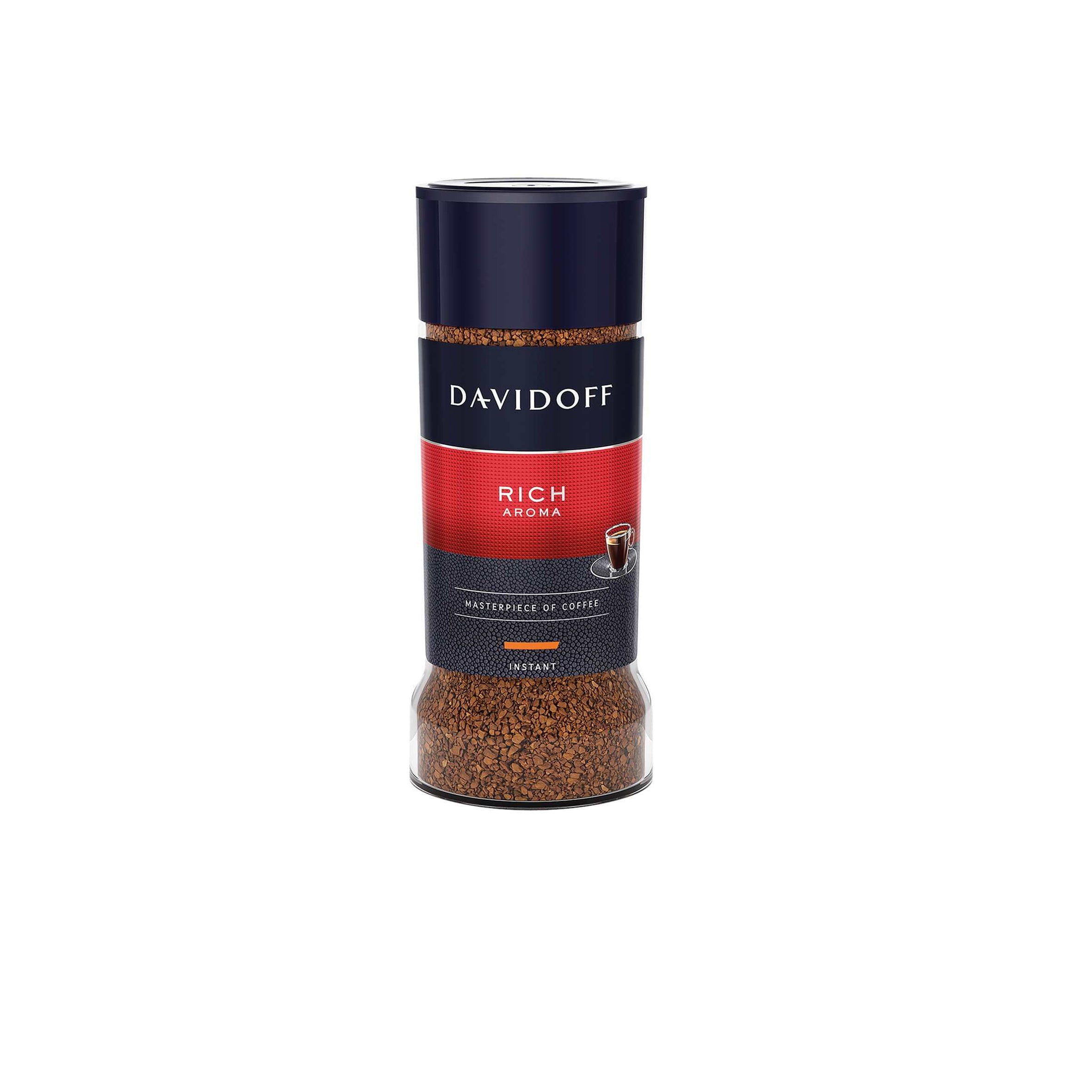 DAVIDOFF 100G RICH AROMA - INSTANT GLASS /6