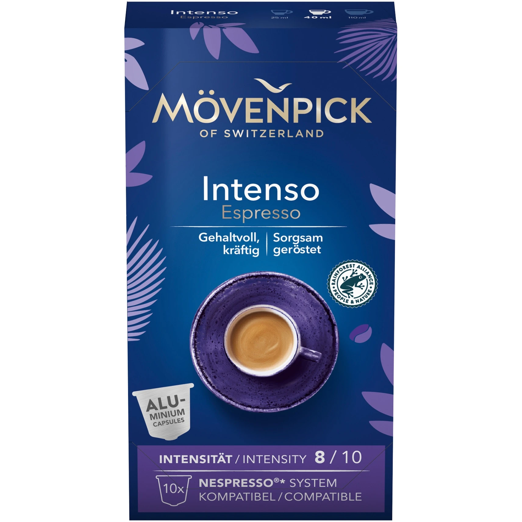 MOVENPICK 10CAPS. (57G) NESPRESSO ESPRESSO INTENSO /8