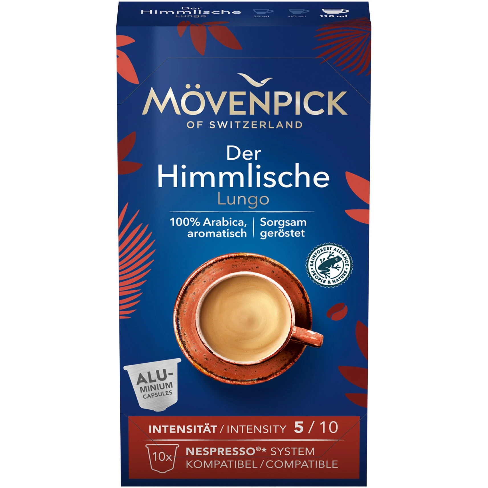 MOVENPICK 10CAPS. (57G) NESPRESSO HIMMLISCHE /8
