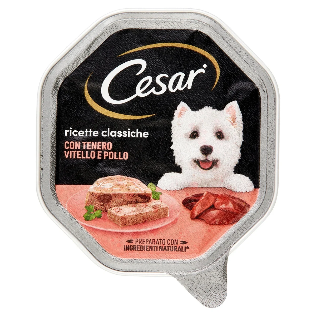 Cesar Schale 150g Klassik Terrine mit zartem Kalb und Geflügel