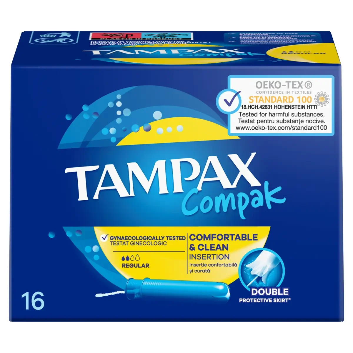 TAMPAX COMPAK REGULAR 6X16