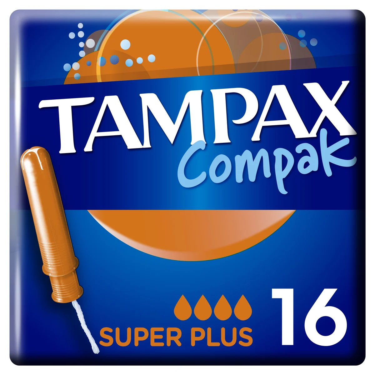 Tampax Compak Super Plus Tampons 16