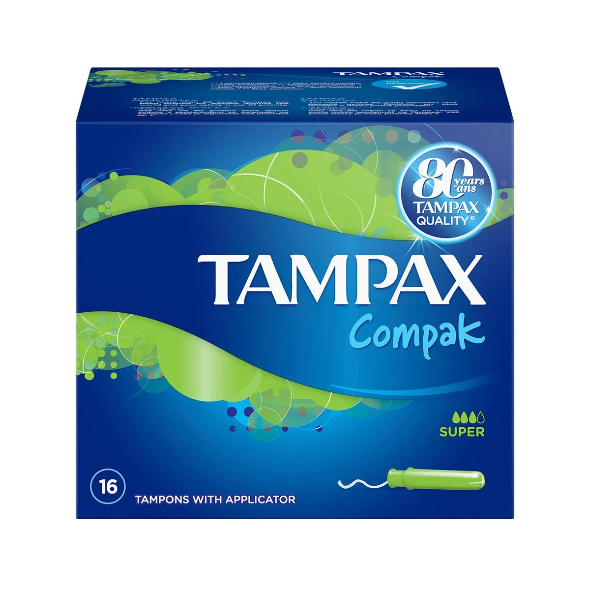 Tampax Compak Super Tampons With Applicator 16pcs