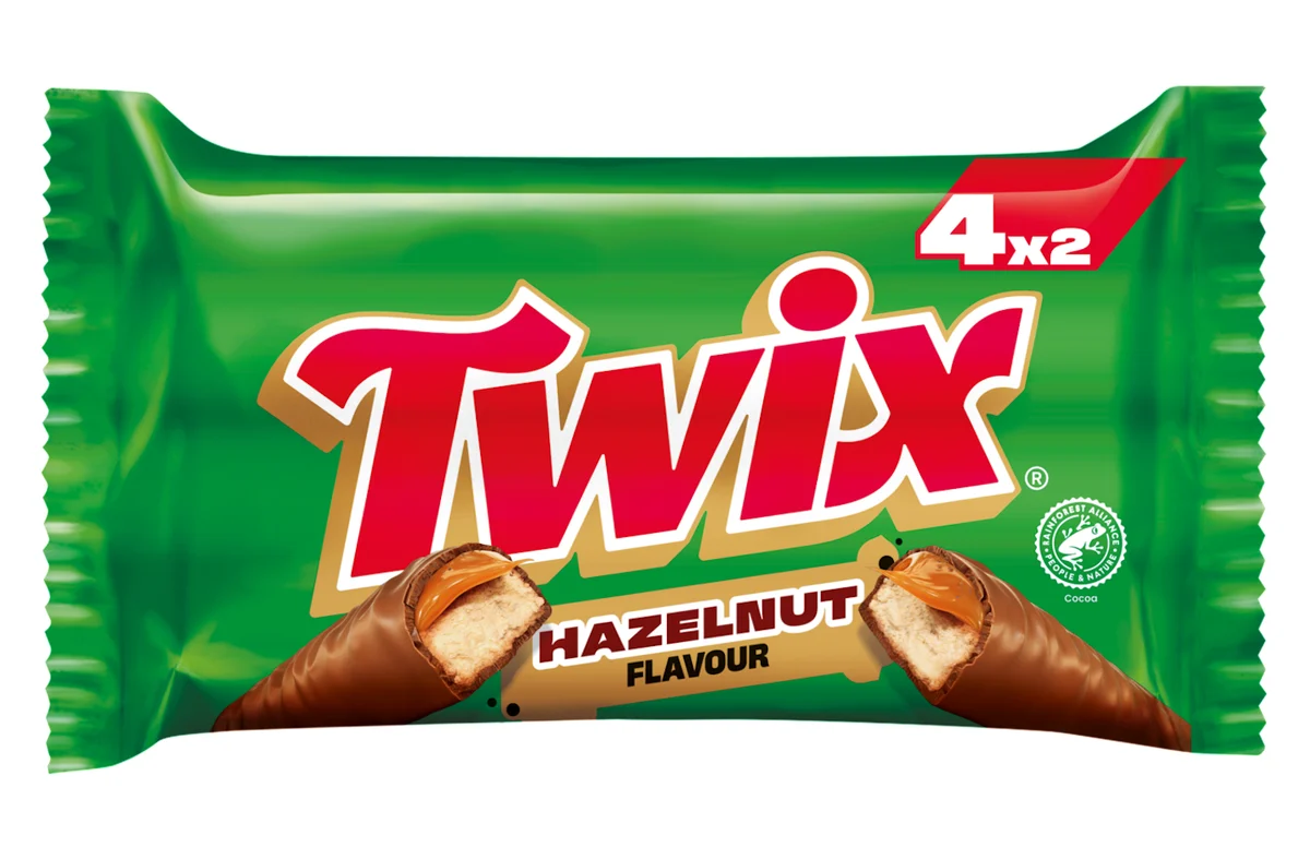 TWIX Hazelnut 4pack ( 4x2) 184g