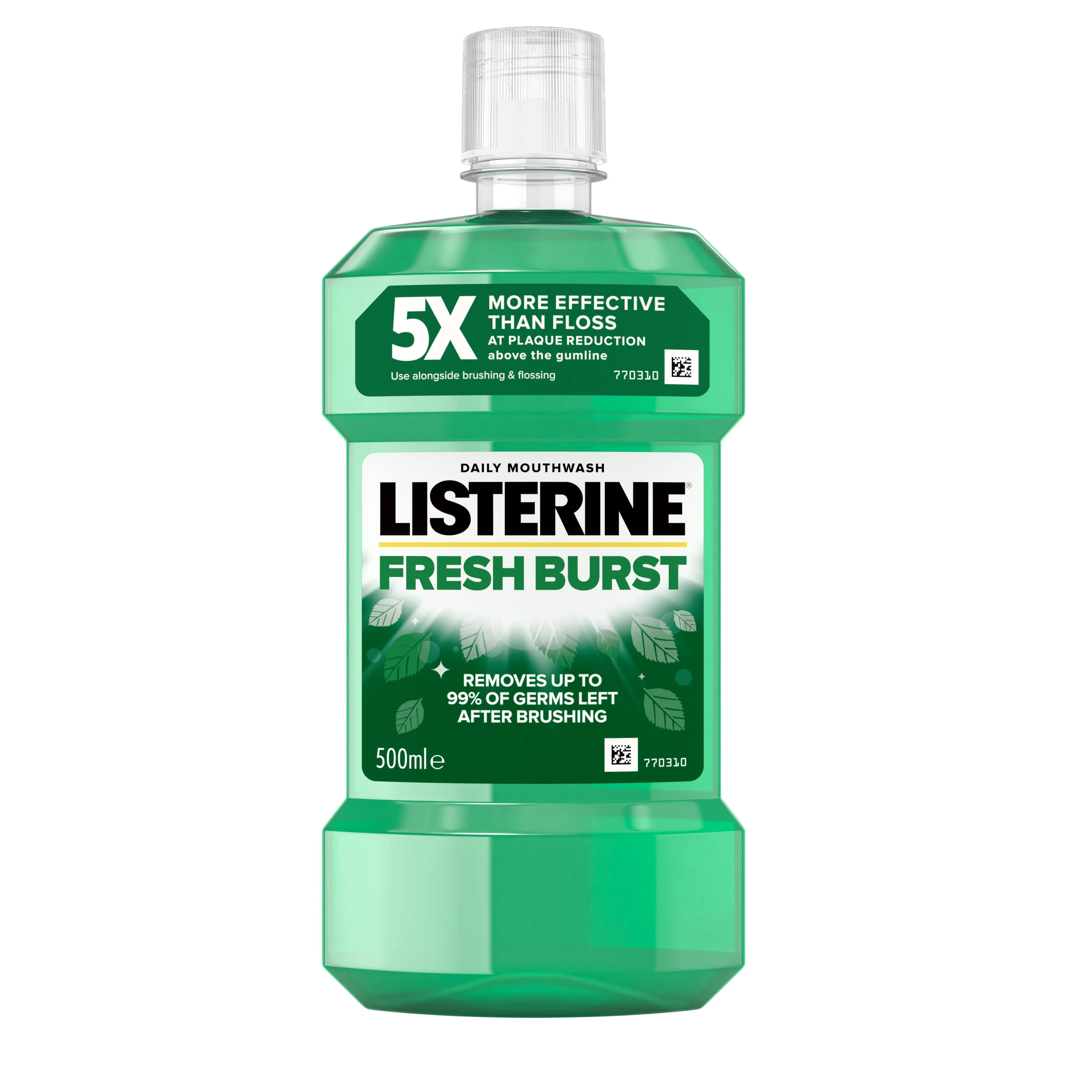 Listerine Fresh Burst Mouthwash 500ml