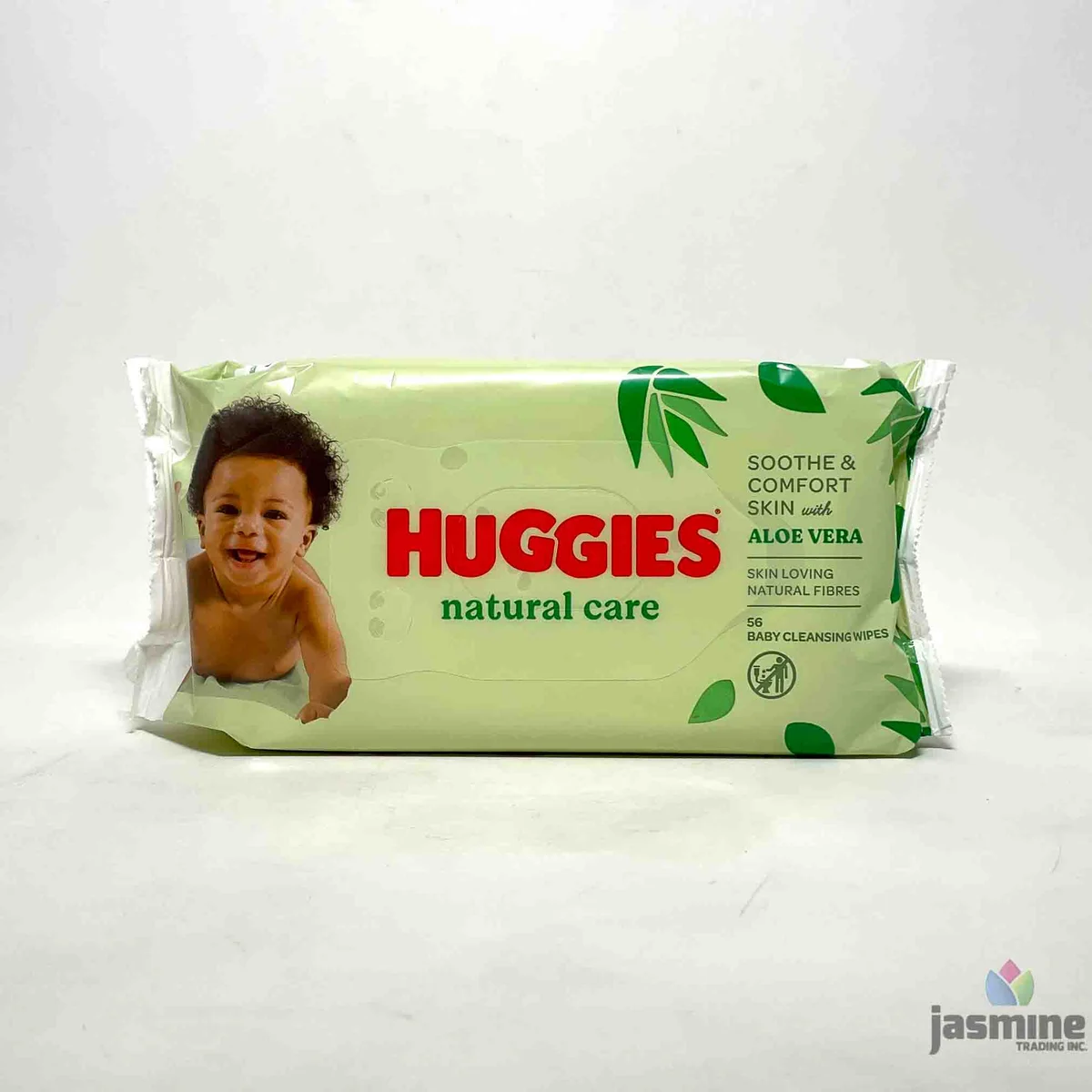 Huggies Baby Wipes Natural Care with Aloe Vera 56 Count
