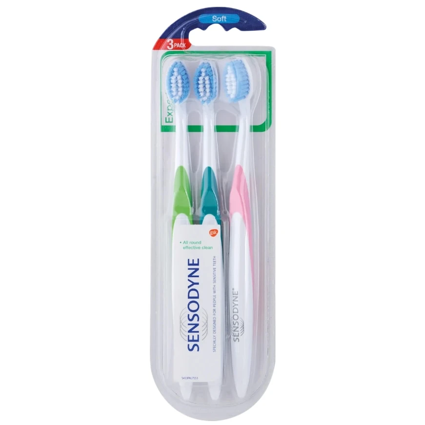 Sensodyne Expert Soft Toothbrush 3pcs