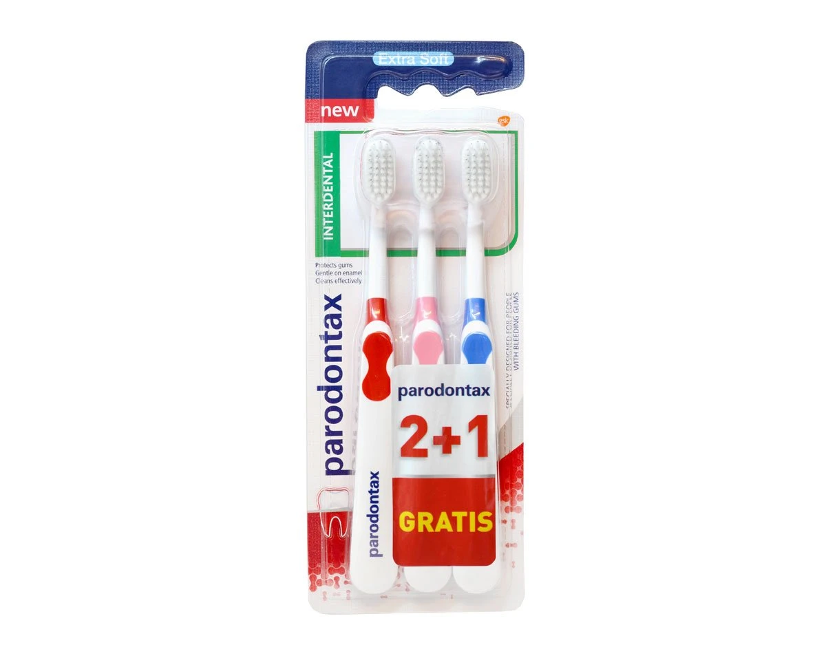 Parodontax Interdental Toothbrush Extra Soft 3pcs