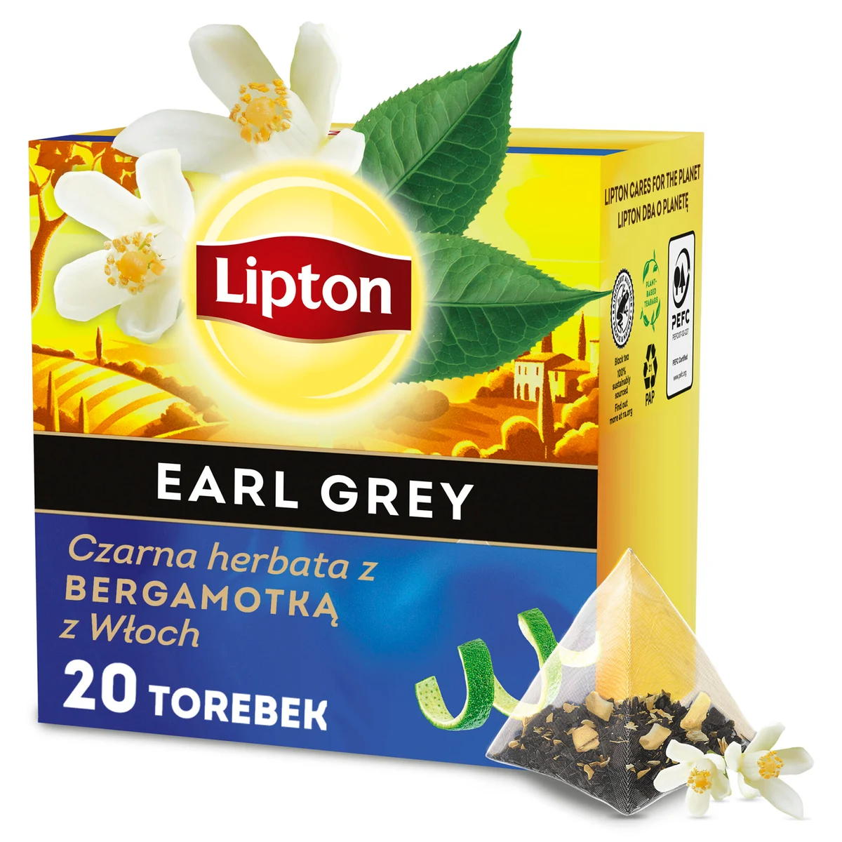 Lipton Black Tea Earl Grey 20 Bags