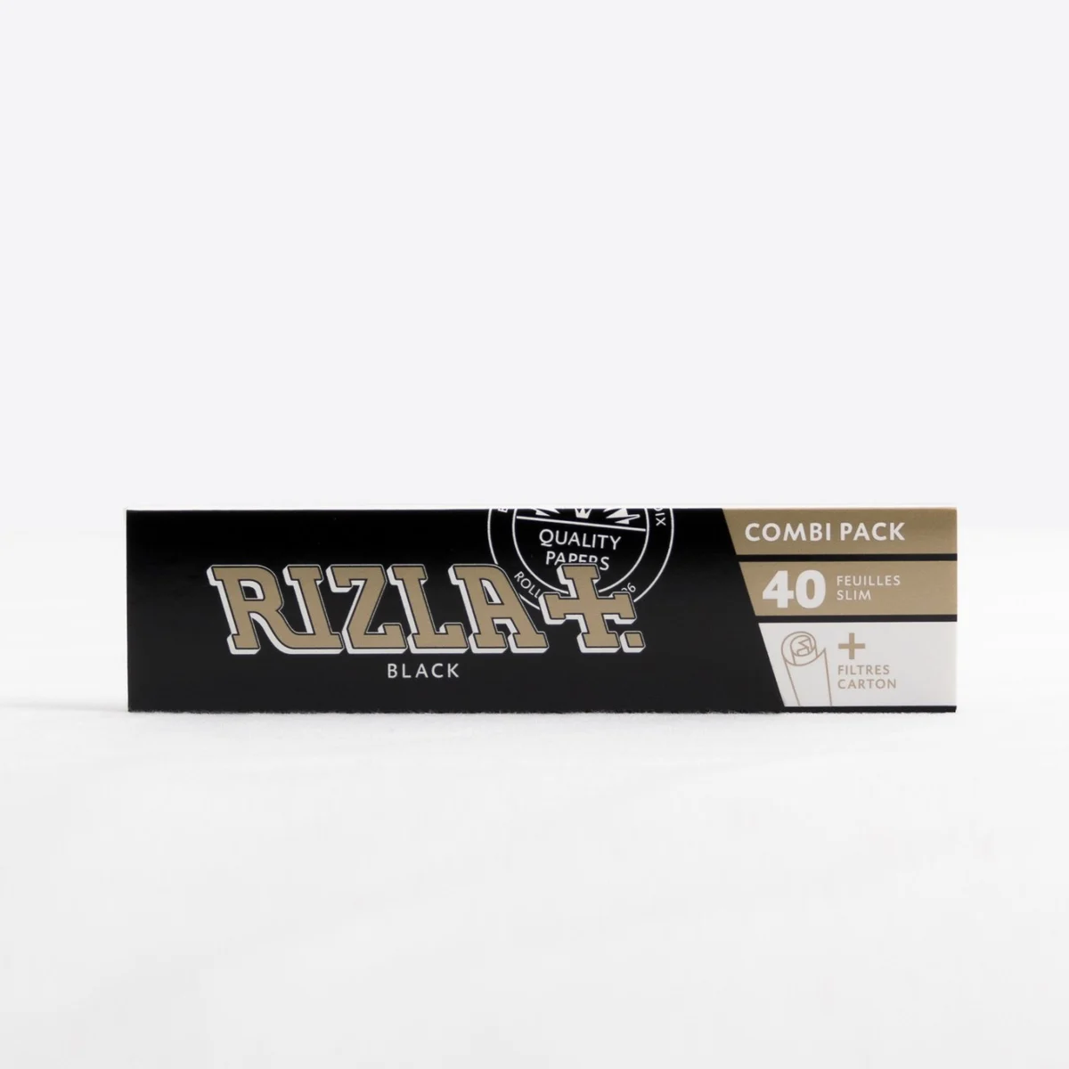 Rizla Combi Black King Size Slim Papers Tips