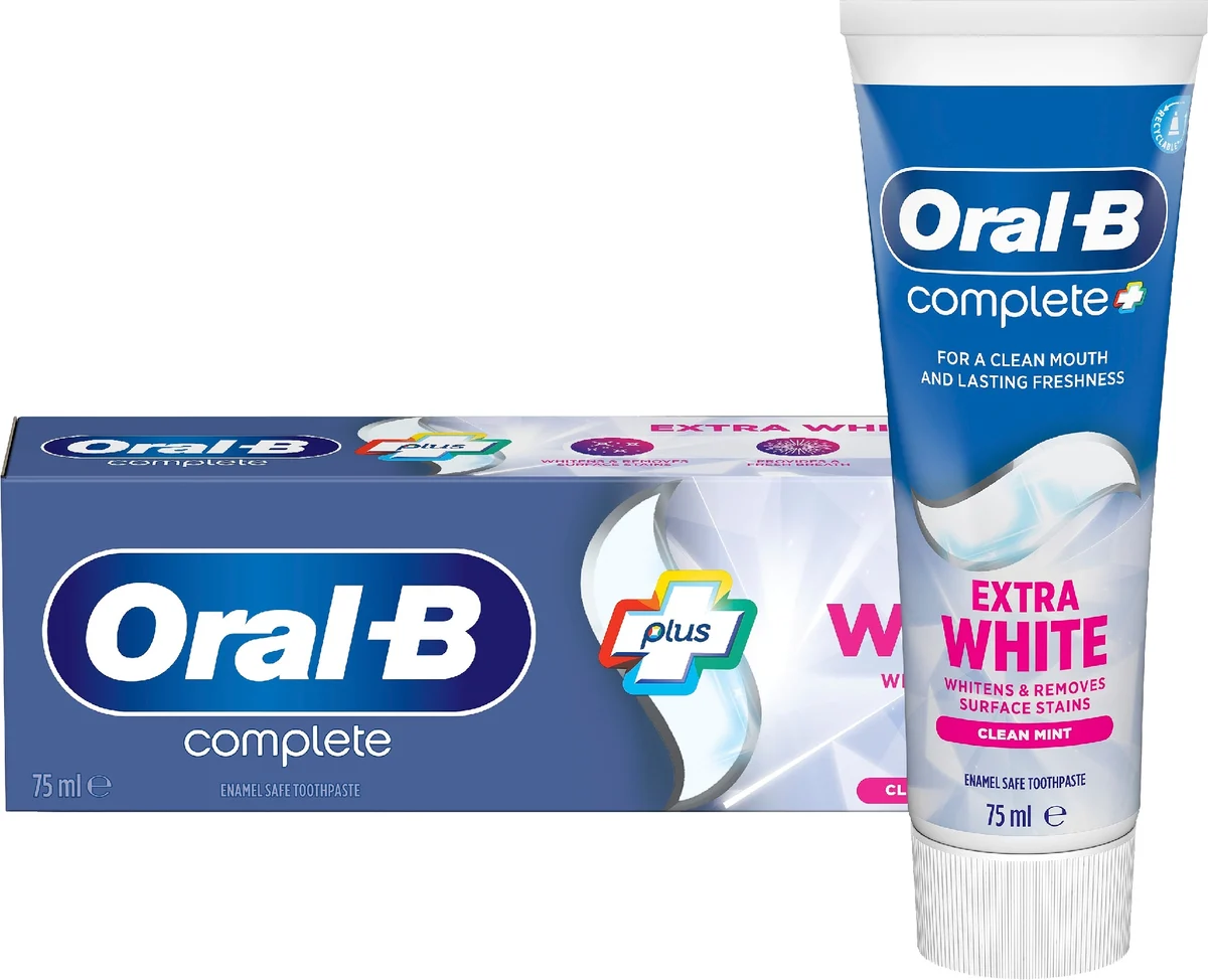Oral-B toothpaste 75ml Extra White