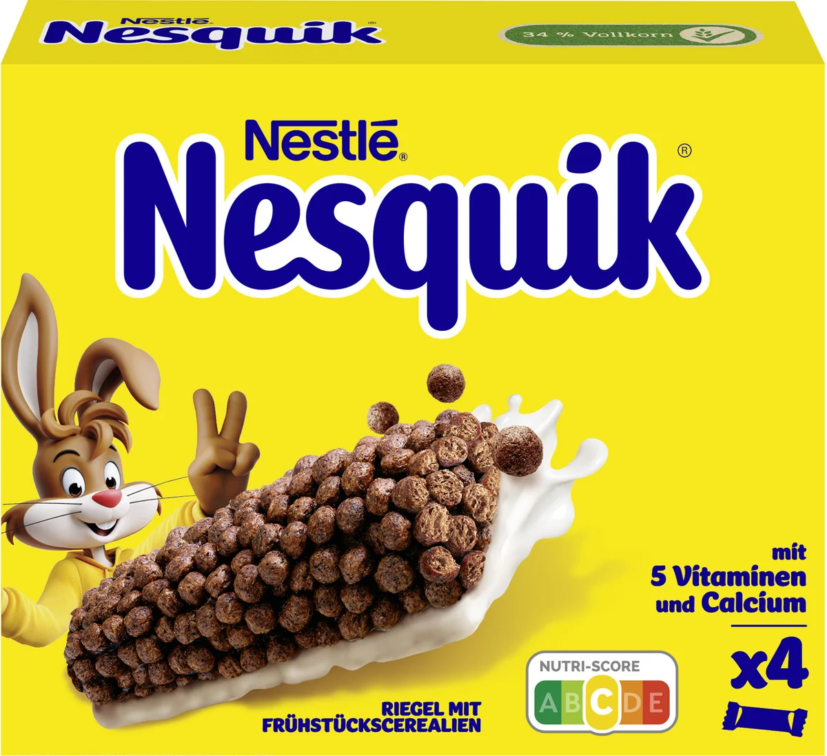 Nesquik Cereal Bars 4x 25g