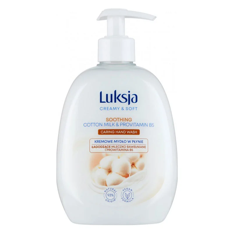 Luksja Liquid Soap DOZ Cotton Milk 500ml