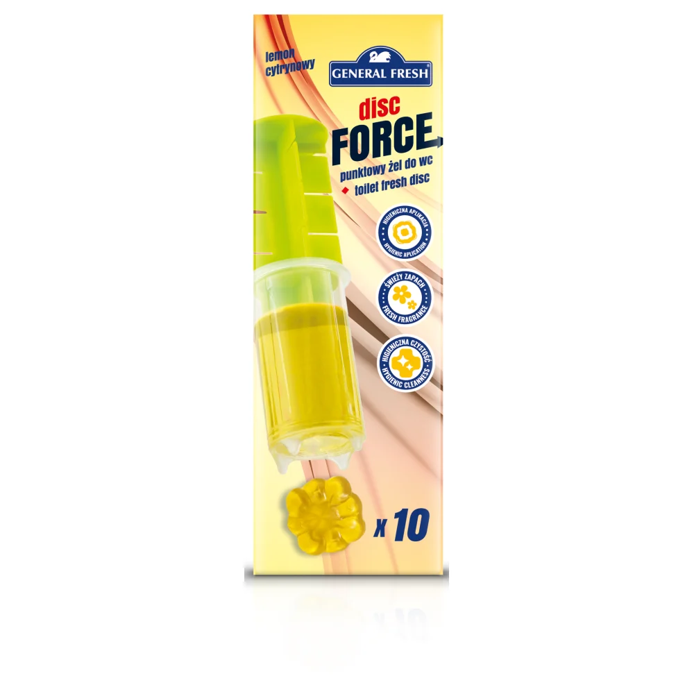 General Fresh Disc Force Spot Toilet Gel Lemon 60ml