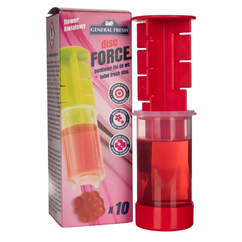 DISC FORCE SPOT TOILET GEL 60ML FLOWER 0613