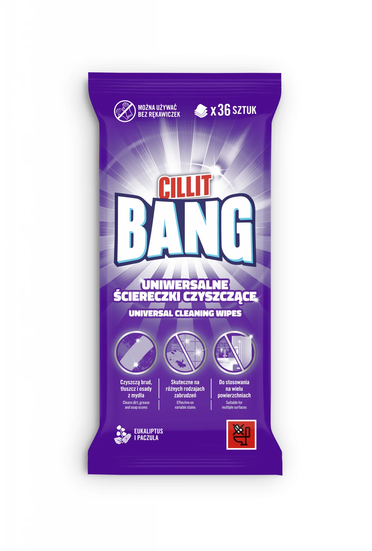 CILLIT BANG A36 UNIVERSAL WET WIPES 9878