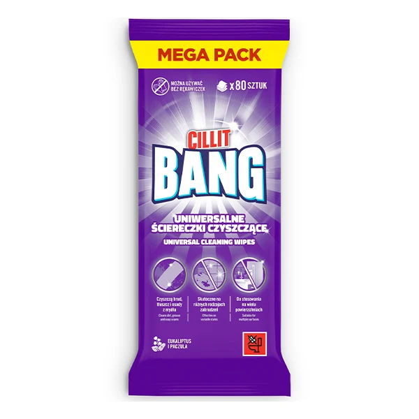 CILLIT BANG A80 UNIVERSAL WET WIPES 9885