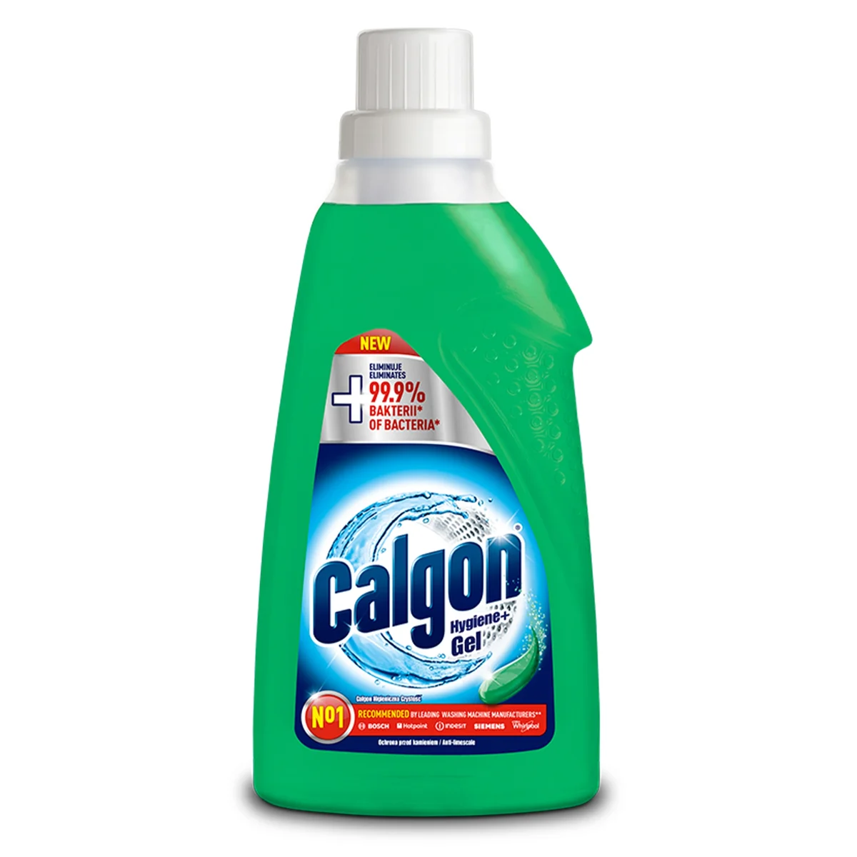 Calgon Gel 750ml Hygiene+ GREEN