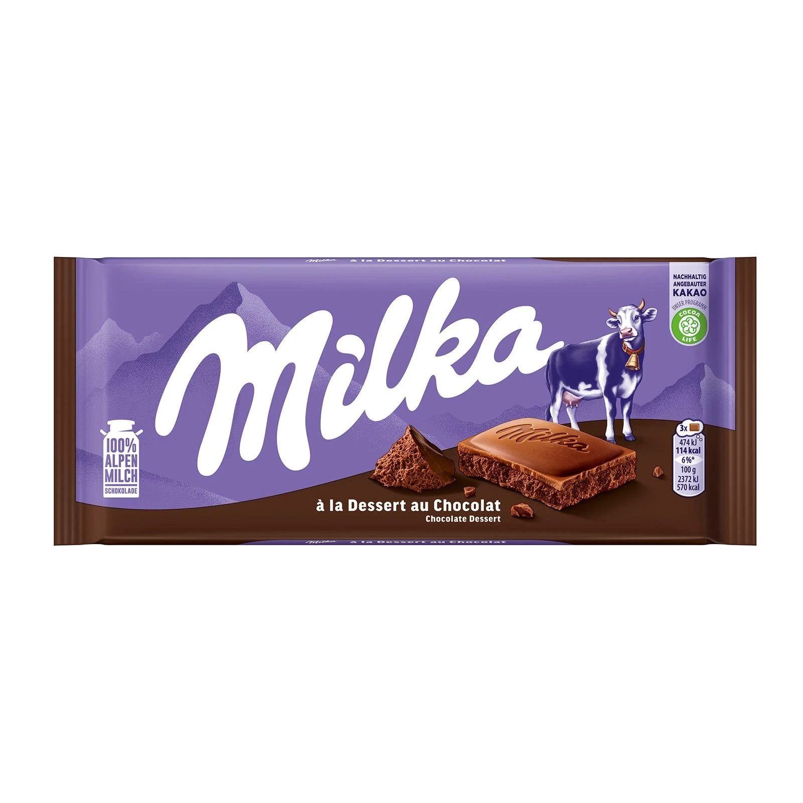 Milka Extra Cocoa 90g