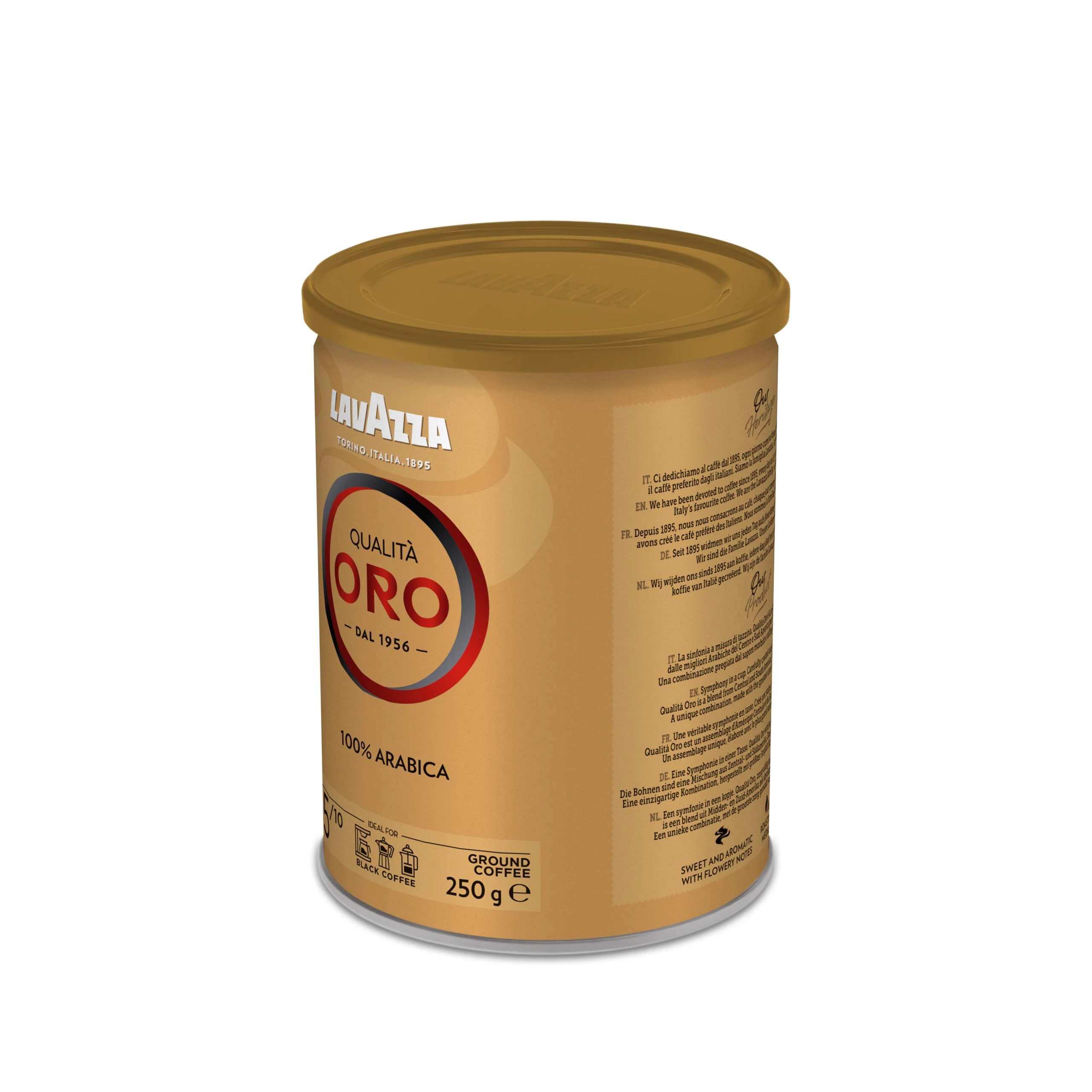 LAVAZZA 250G QUALITA ORO - TIN GROUND /12