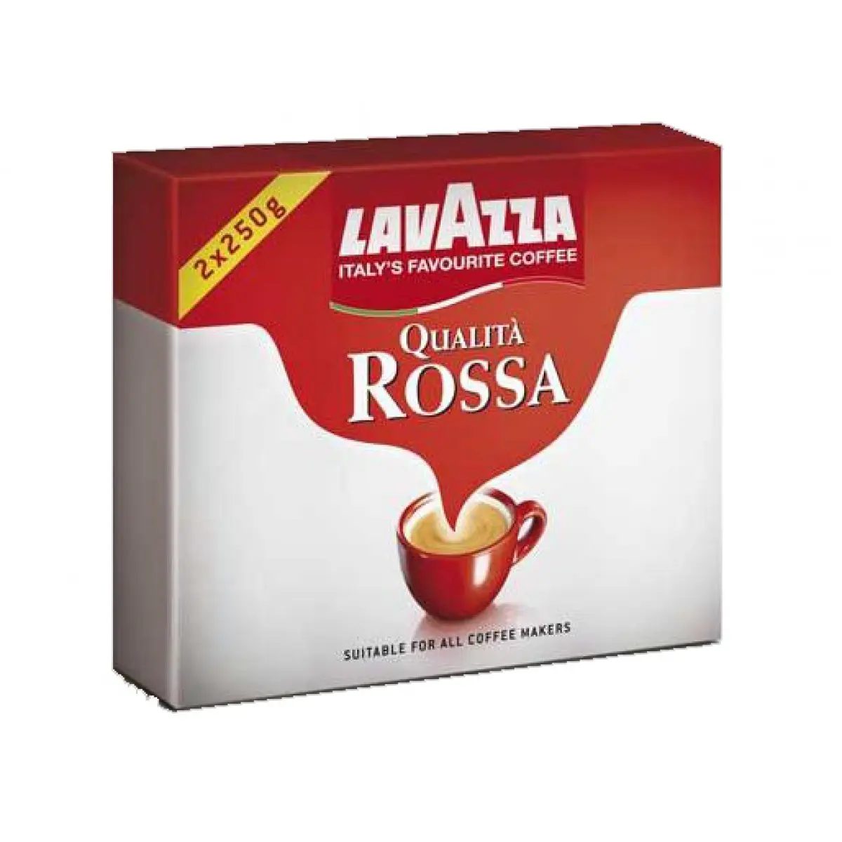 LAVAZZA 2x250G QUALITA ROSSA - GROUND /10