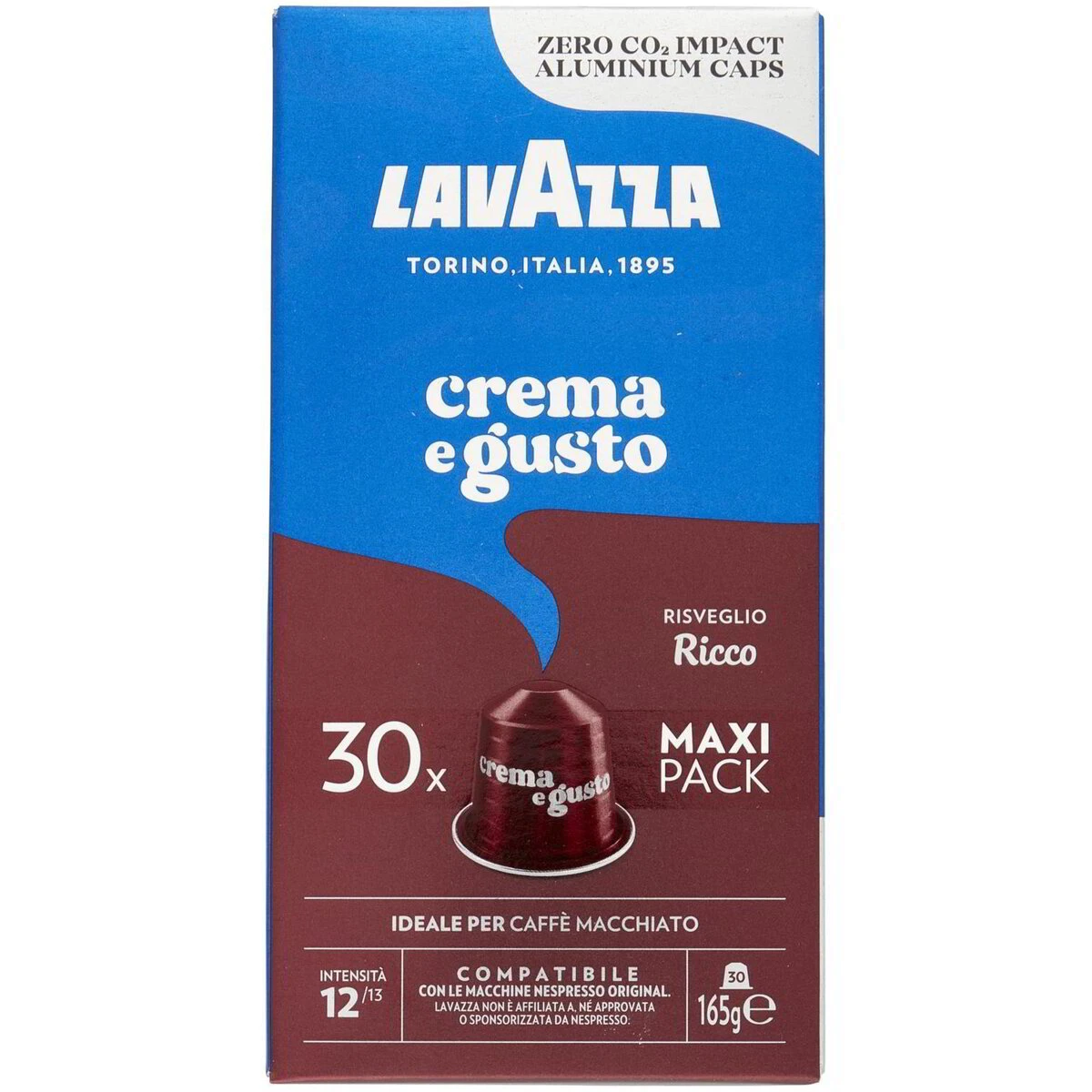 LAVAZZA 30CAPS. (165G) NESPRESSO CREMA E GUSTO RICCO /8