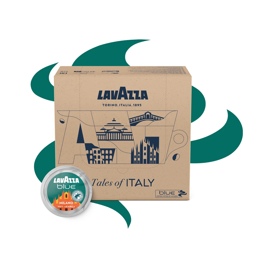 LAVAZZA 100CAPS (900G) BLUE SYSTEM - TALES OF ITALY MILANO /6