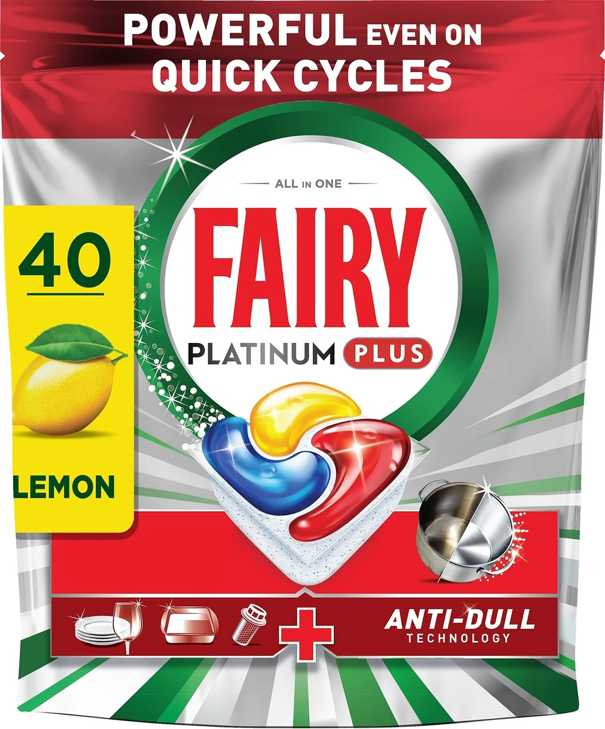Fairy Caps Platinum Plus Lemon 40