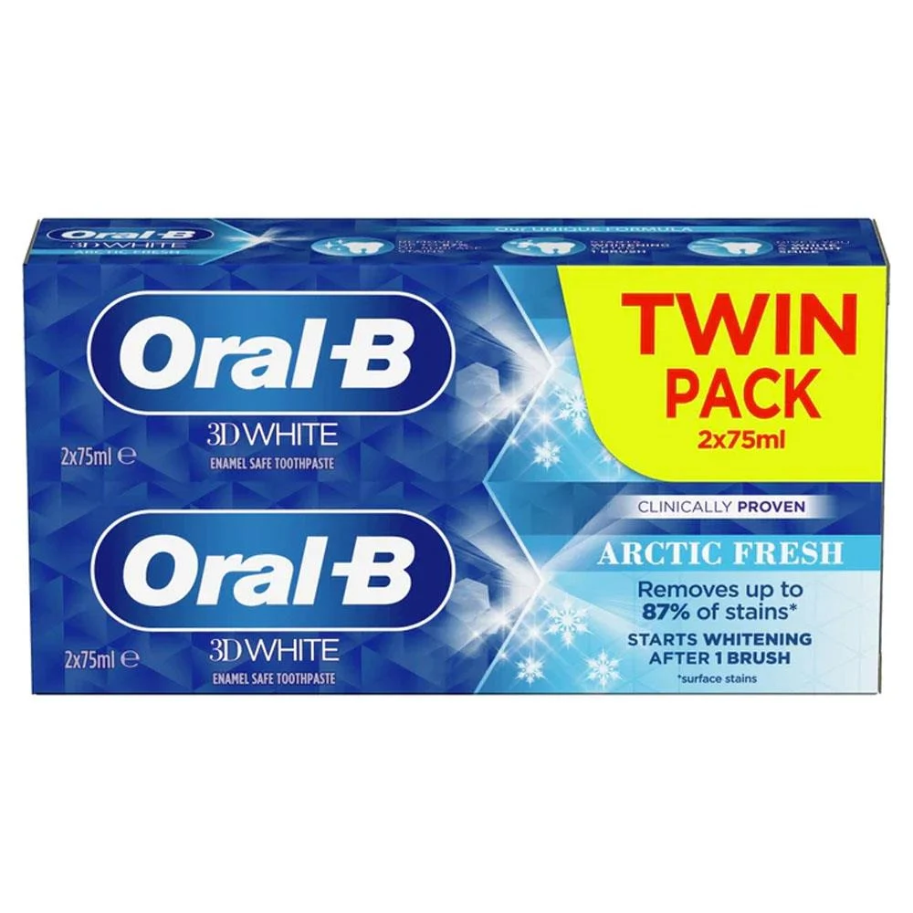 Oral-B toothpaste 2x75ml DUOPACK Arctic fresh