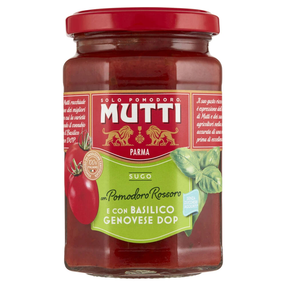 Mutti Sugo Con Basilico 280g
