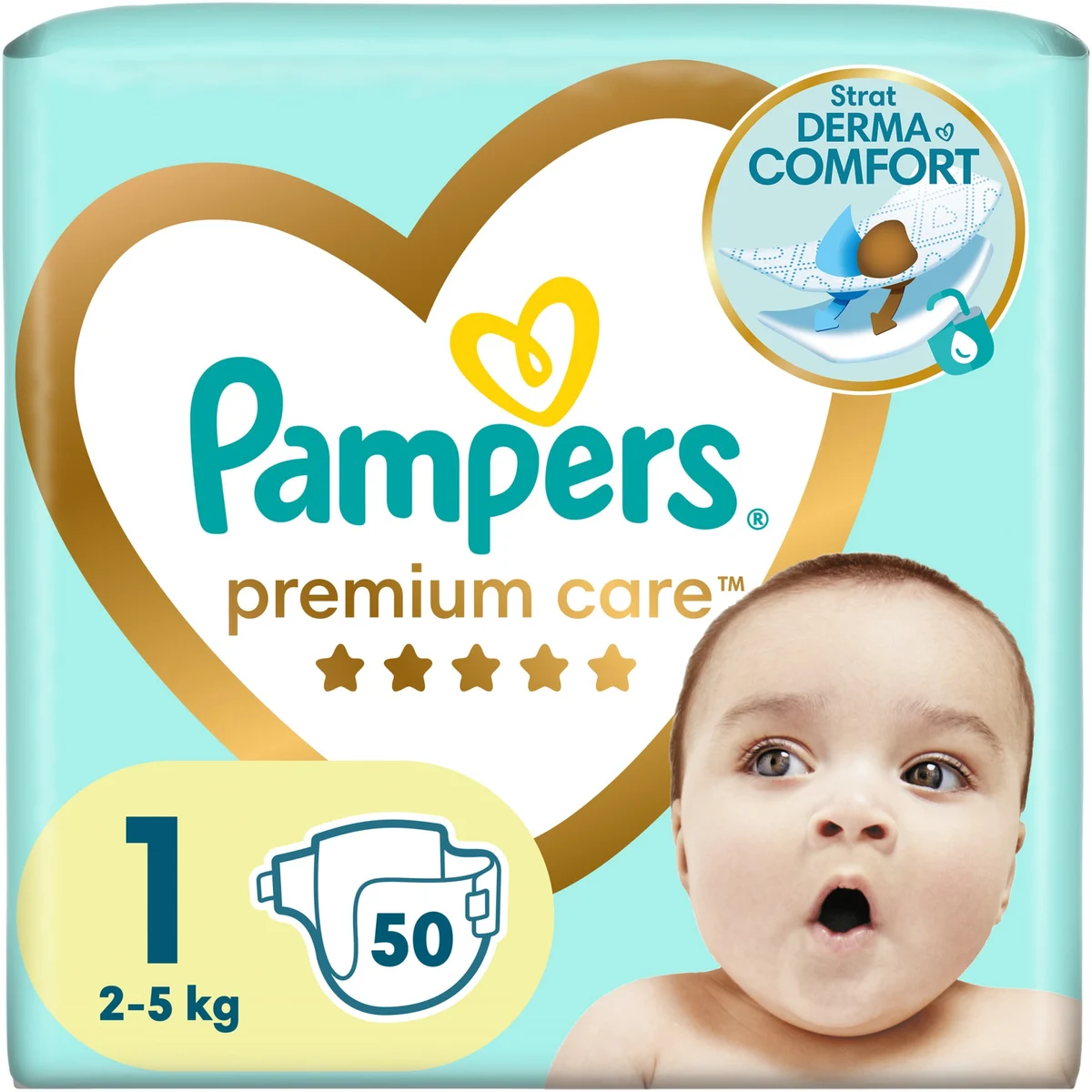 Pampers Premium Care 50pcs size 1