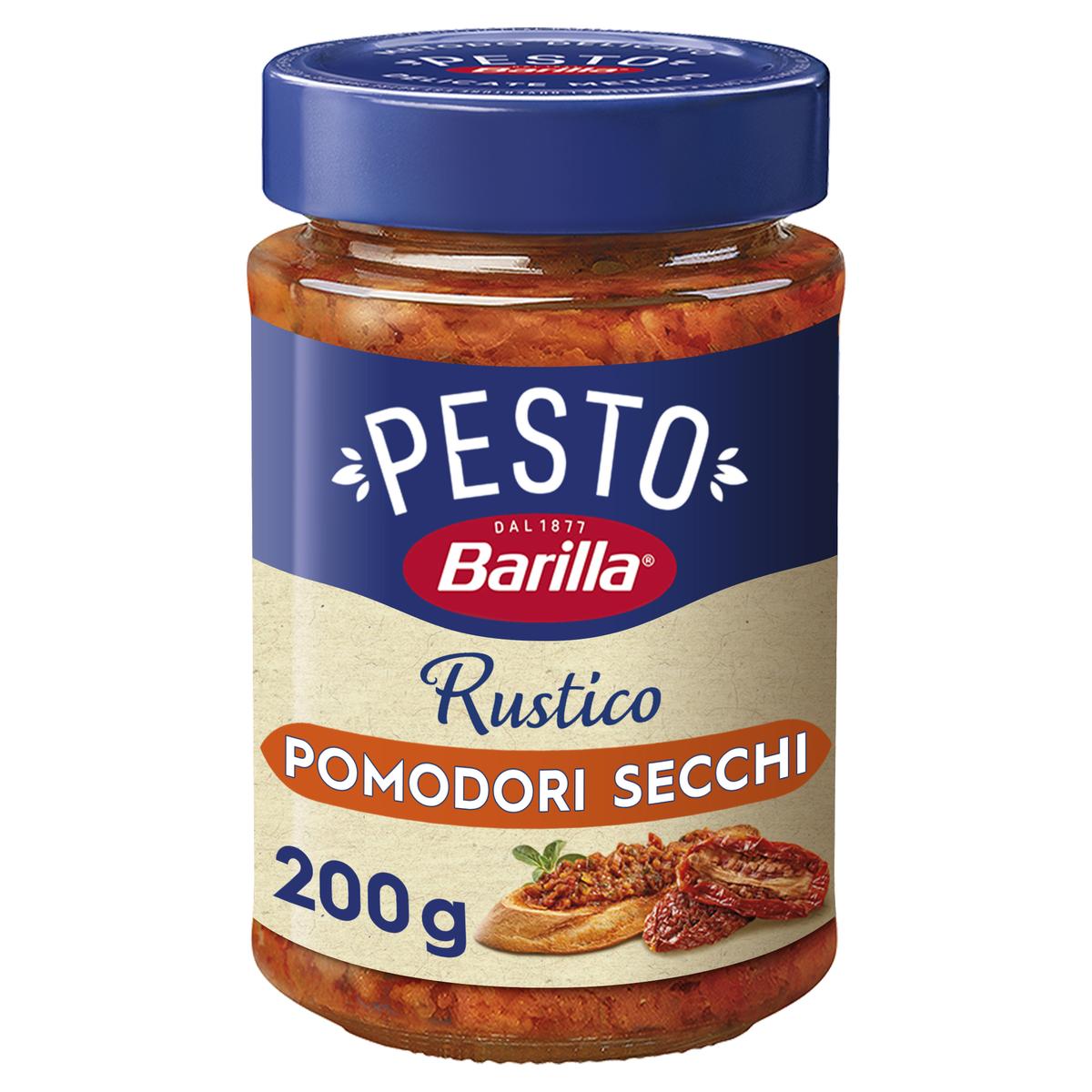 BARILLA PESTO 200G RUSTICO POMODORI SECCHI /8