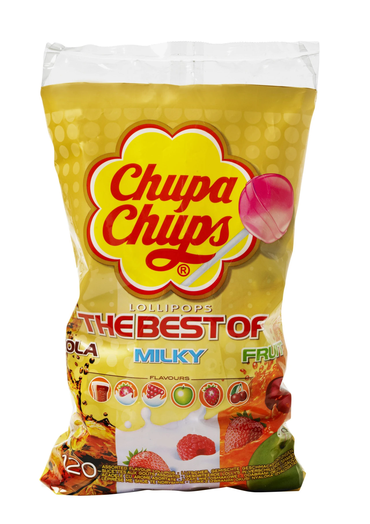 Chupa Chups The Best of 120 Lollipops Bag