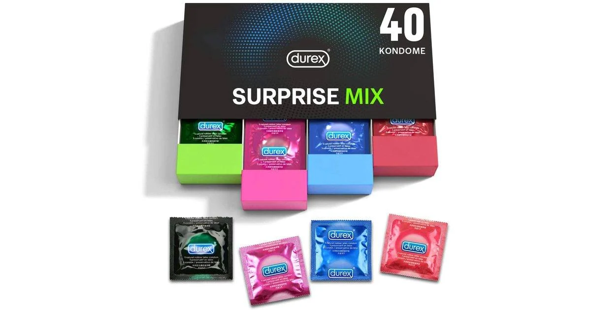 Durex condoms 40 u. Surprise me.