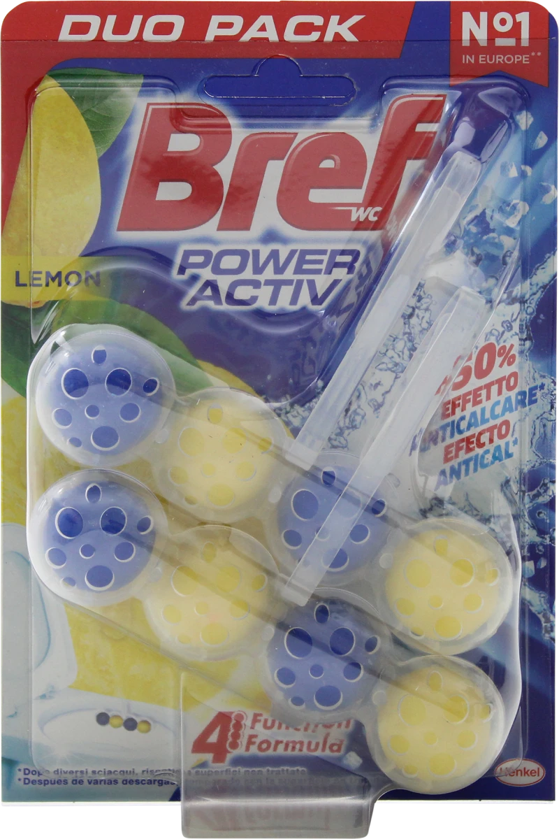 Bref WC Power Active Lemon 50g