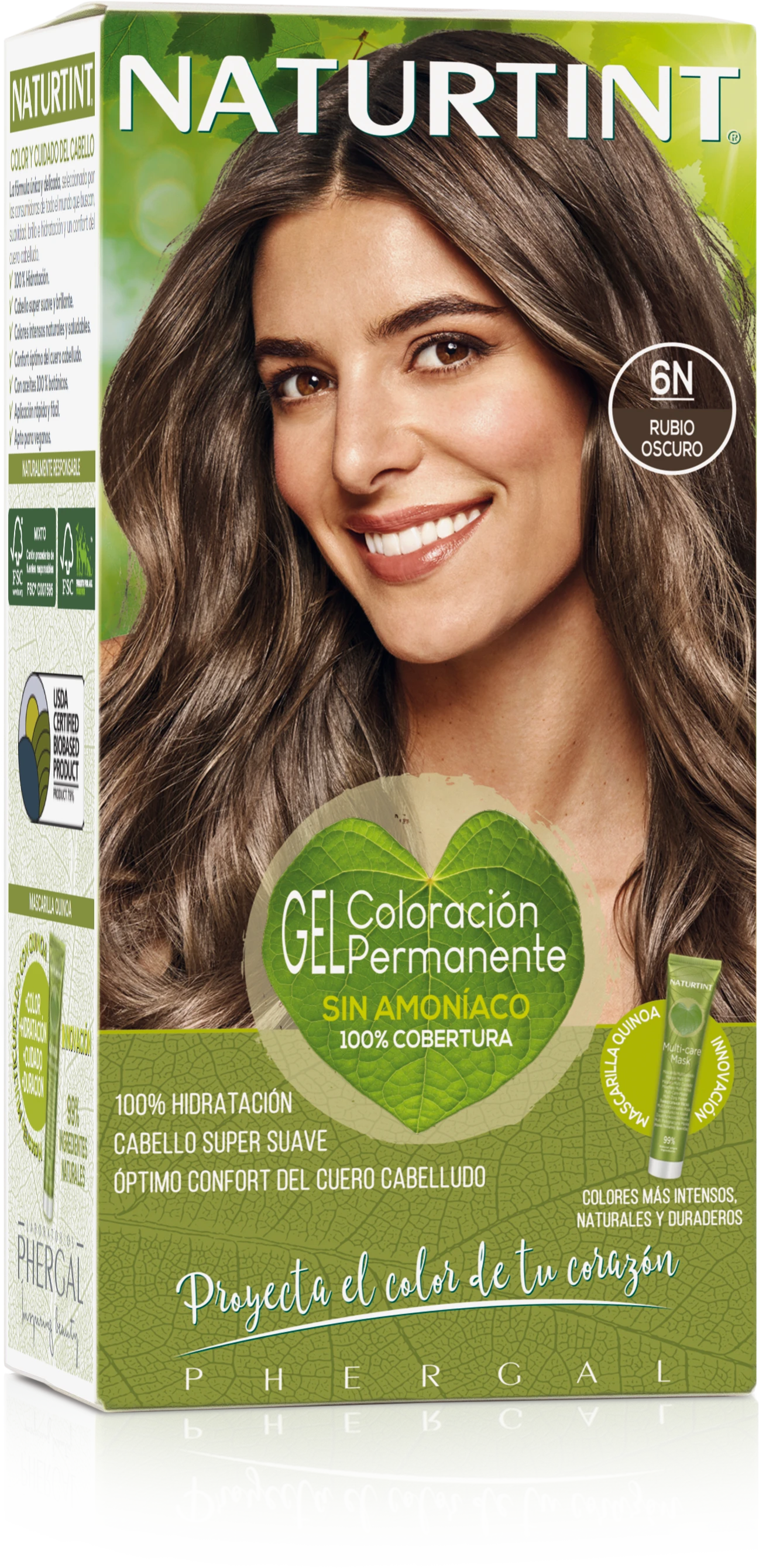 Naturtint Biobased Hair Color 4M Mahogany Brown